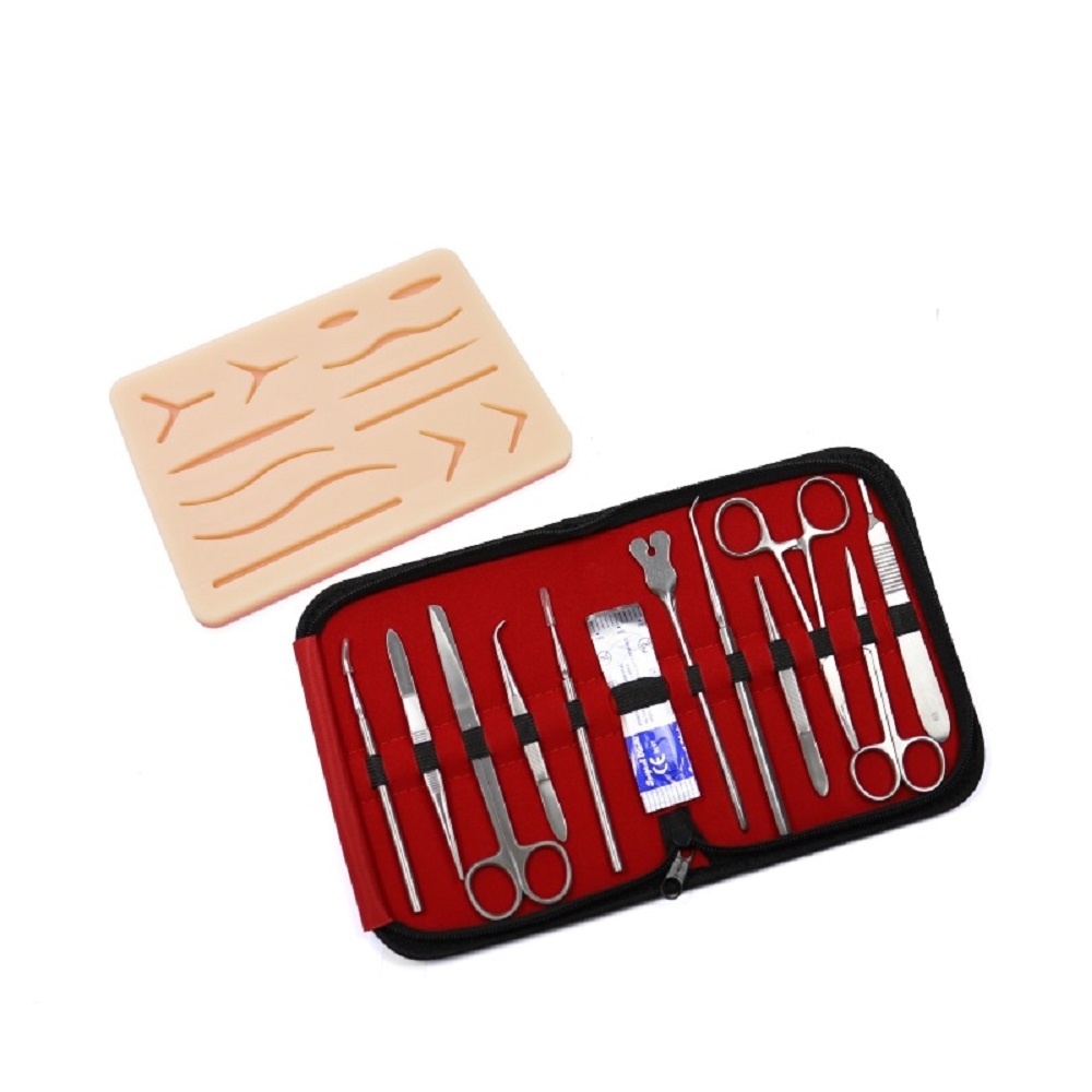Dissecting Set With Suturing Pad